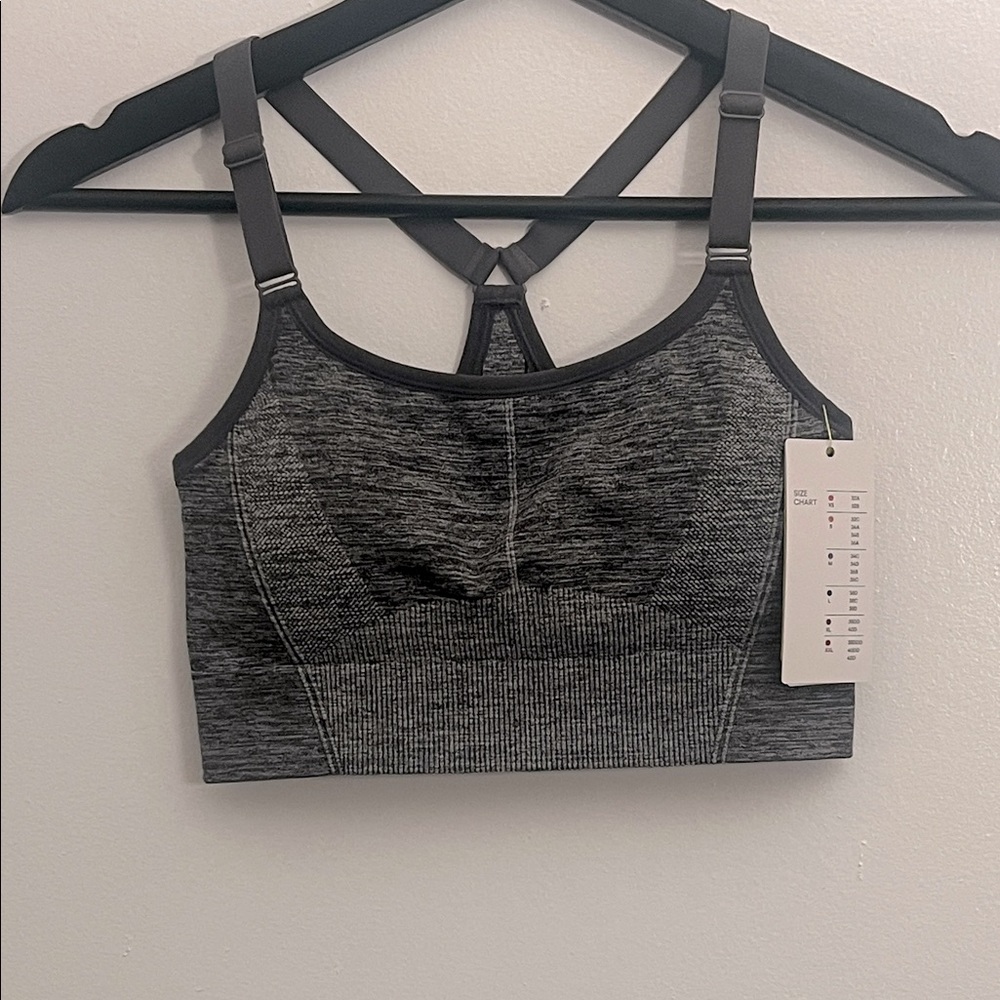 All in Motion Charcoal Sports Bra